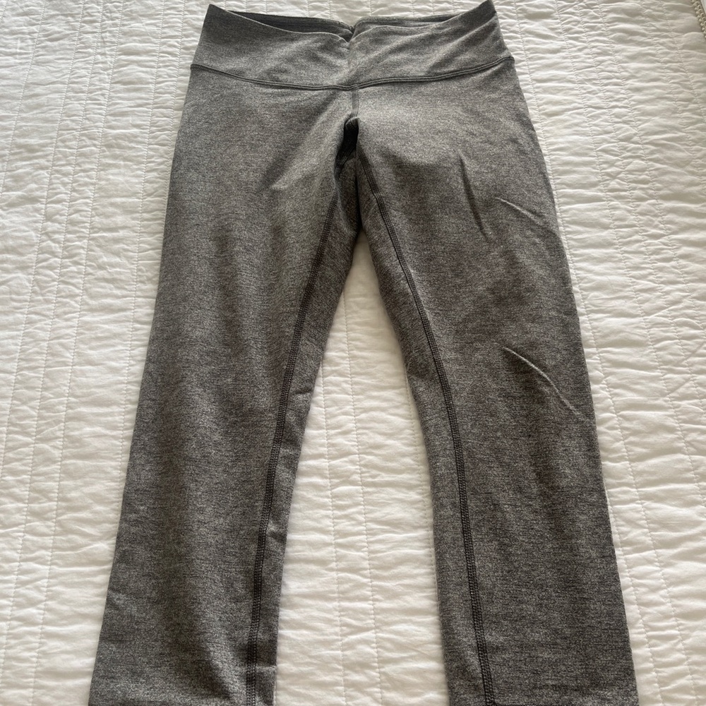 Womens Gray Lululemon Leggings